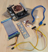 GIGABYTE H610I DDR4 + Intel i3-12300T + 32 Gb RAM + Noctua NH-L9i-17xx + Zubehör