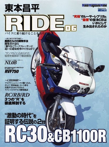 Buch ride honda - 86, rc30