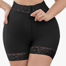 Miederhose Shapshe Shapewear Bauchweg Stretch Shorts Damen Größe L Schwarz