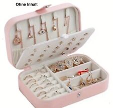 2 Schichten Schmuckkasten Schmuckkommode Schmuckkästchen Schmuckkoffer PU-Leder