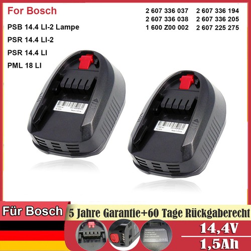 Akku für bosch 1 5ah - akku,