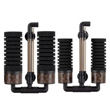 hygger Doppel Schwammfilter Innenfilter Aquarium Zubehör Garnelen S/M