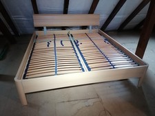 Doppelbett 180x200 hochwertige Buche Furnier mit 2 Lattenrosten