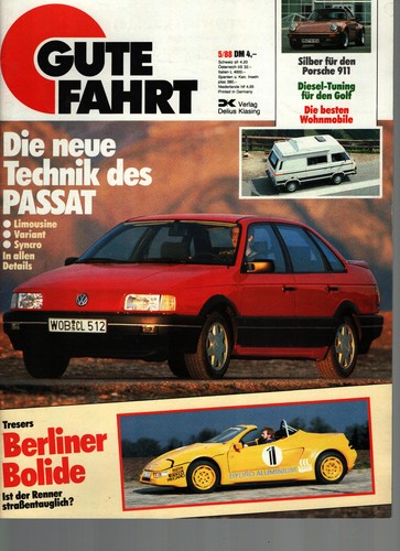 Zeitschrift gute fahrt 1988 - zeitschrift,