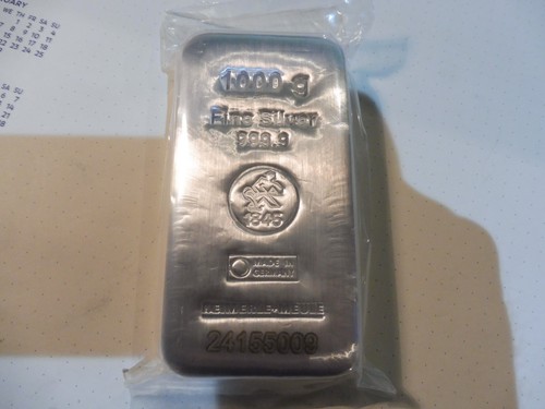 Barren silber silver - 1, kg