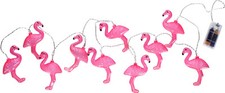 Lichterkette 10-LED Flamingo