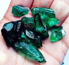 Natürlicher Smaragd Roh 120,80+Ct Los Roh Lose Edelstein Zu Verkaufen
