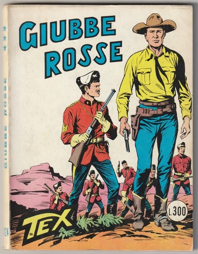 Tex 124 giubbe rosse - ✪,