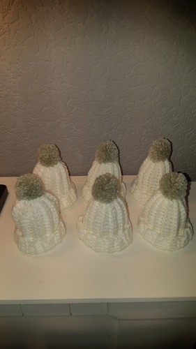 Set eierwärmer mütze - 6x,