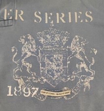 Gaastra Polo Shirt Salt Water Series 1897 Gr. L - coole Applik. - guter Zustand