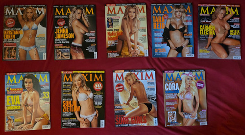 Maxim magazin sammlung 2005 - maxim,