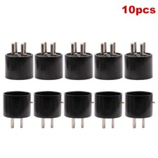 10PCS Black Bakelite 4PIN Tube