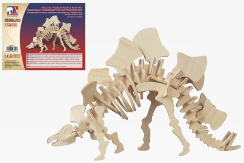 Puzzle stegosaurus - 3d,