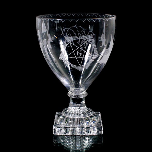 Freimaurerglas mit