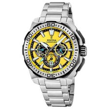 Festina F20724/4 Herren Chrono Bike Stahlarmband Uhr