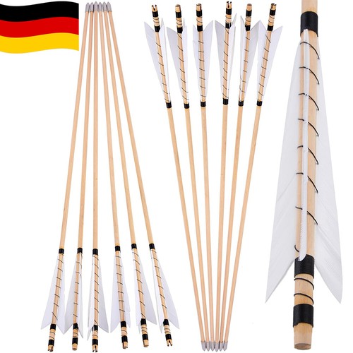 12x holzpfeile jagdpfeile - 12x,