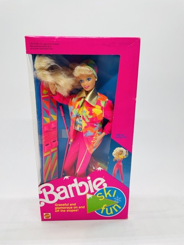 Barbie 1991 ski - barbie, 1991,