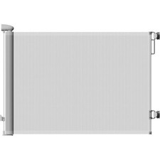 Carlo Milano Ausziehbares Treppenschutzgitter, 13 - 180 cm, 85 cm hoch, grau