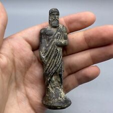 Authentische antike griechische Bronze seltene Zeus mythologische Gott Figur