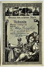 AK Kamp am Rhein 1940 Wein Bornhofen Rhein-Lahn-Kreis