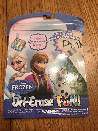 Disney frozen dri erase spaß - frozen, dri-erase