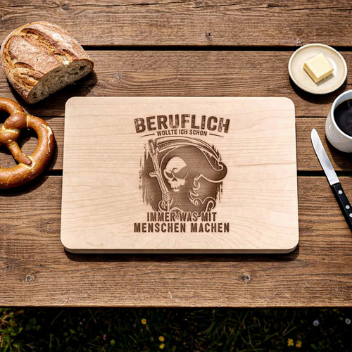 Bestatter schneidebrett - bestatter,