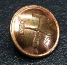 1 Uniformknopf Bergbau