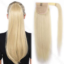 Dick Echthaar Ponytail Pferdeschwanz Clip In Zopf Haarteil Lange Hair Extensions