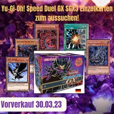 Yu-Gi-Oh! Speed Duel GX Duelists of Shadows SGX3 Einzelkarten zum aussuchen!