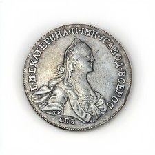 1/2 Rubel 1766 SPB  T.I
