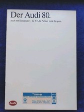 AUDI 80 B2 Haupt-Prospekt 1.1986