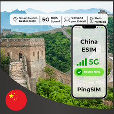 ESIM CHINA | OHNE VERTRAG |