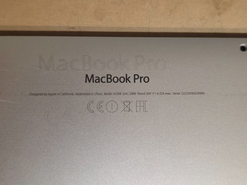 Apple macbook pro a1398 mid - apple,