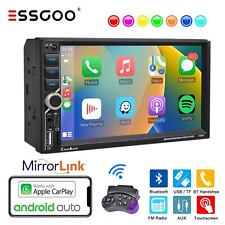 7" 2 DIN Autoradio Apple Carplay Android Auto USB Bluetooth AUX TF Mirror Link