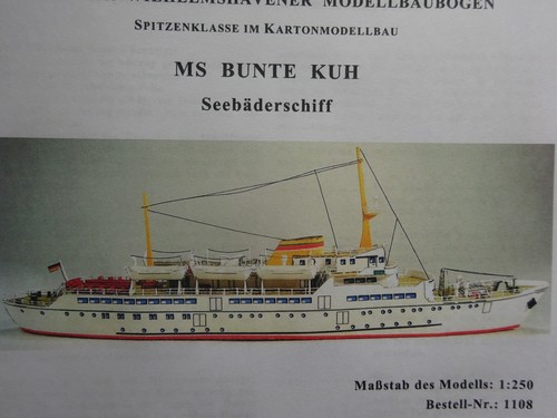 Bunte kuh bäderschiff - bunte,