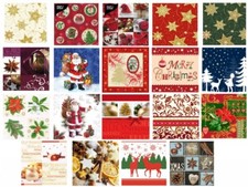 20 Servietten 3-lagig 1/4-Falz