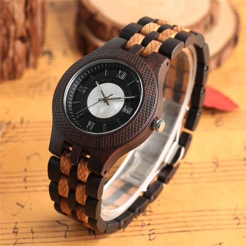 Moderne herren holzuhr - moderne,
