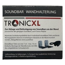 Soundbar Wandhalterung Universal TV Halter für Bose LG Samsung Sony Hisense etc.