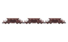Arnold HN9746 (1:120) 3er- Set vierachsiger Selbstentladewagen Fac125, DR