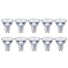 10 x Philips CorePro LEDspotMV GU10 LED 5-50W 3000K wie 50W 72837600