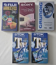 5x VHS-Kassetten  240 / 180 