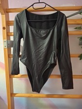 Body Lederimitat Schwarz M/ 38