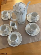 ROSENTHAL Germany MONBIJOU grüne Ranke - Kaffeeservice / 6 Personen