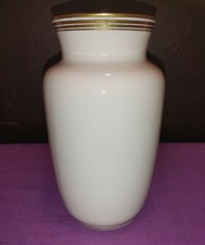 DDR 27,5 cm Bodenvase Goldrand