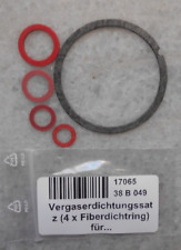 Simson Vergaserdichtungssatz SR2 SR2E SR1 KR50 Fiberdichtungen