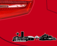 Leverkusen Skyline Aufkleber