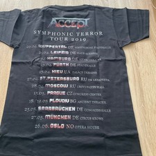 Accept Symphonic Terror Tour Shirt 2019 sehr gut erhalten Größe S