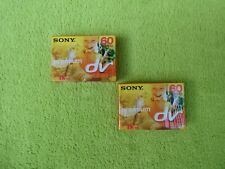 2 x Sony premium Mini DV Kassette SP60 LP90