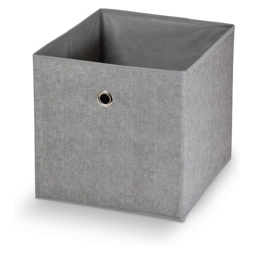 Faltbare aufbewahrungsbox grau - faltbare,