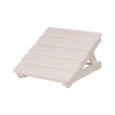 Sauna Kopfstütze JARI Espenholz Kopfkissen Nackenstütze verstellbar Saunazubehör